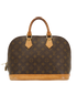 Alma PM, &pound;420, Handbags, Beige/Brown, Canvas, Front view